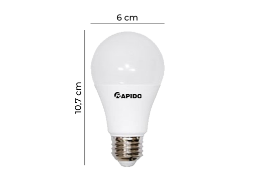 LED BÚP TRÒN 7W Model_ RLBU-7W (Ảnh bối cảnh 1)